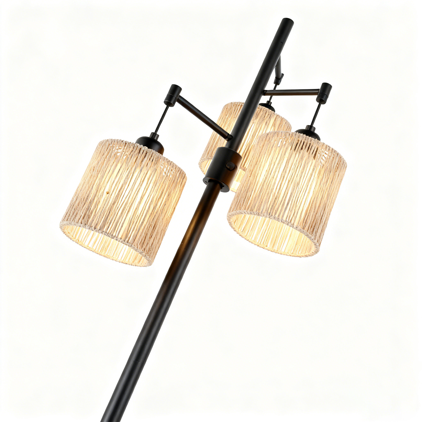 BySea Triple Hemp Rope Floor Lamp