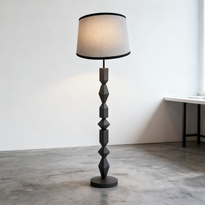 BySea Parisian Vintage Wood Lamp